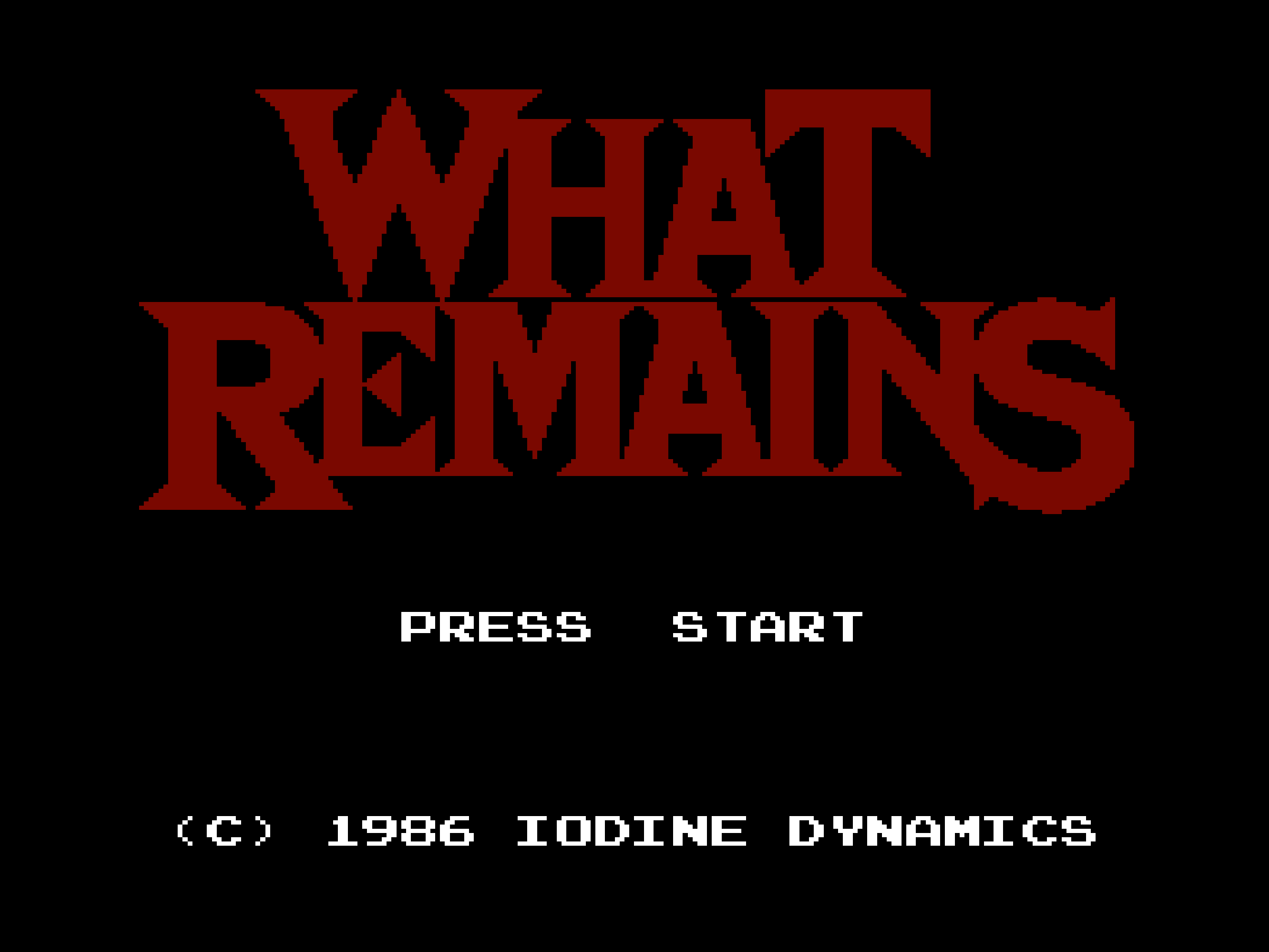 What Remains screenshot 1